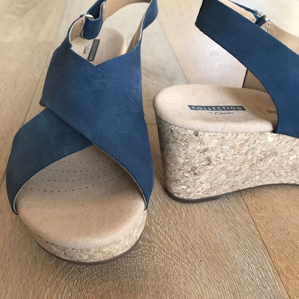 Clark's  Annadel Eirwyn Wedge Size 9 BRAND NEW!